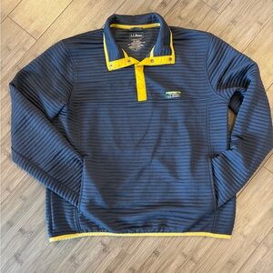 L.L. Bean Men's Navy Pullover